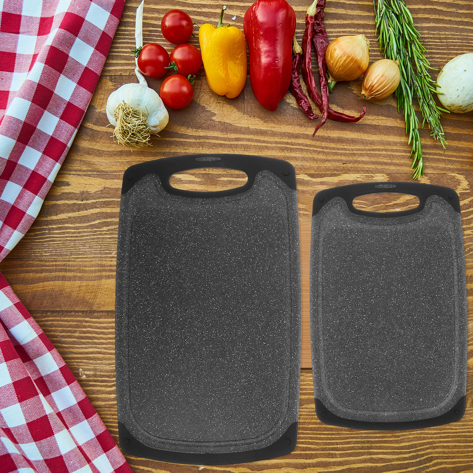 3Pcs Kitchen Cutting Board Set – Food Prep Mat Bewertung und Preis
