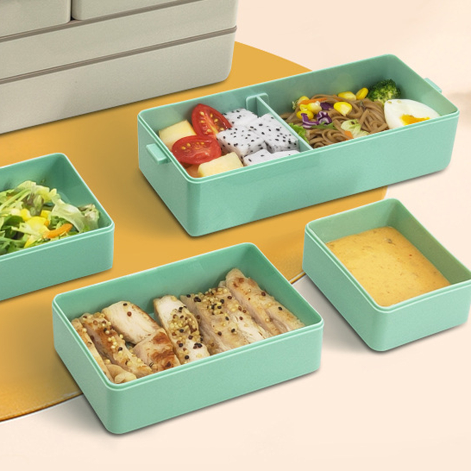 Plastic Lunch Box Microwave Sa – Meal Prep Healthy Lunch Bewertung und Preis